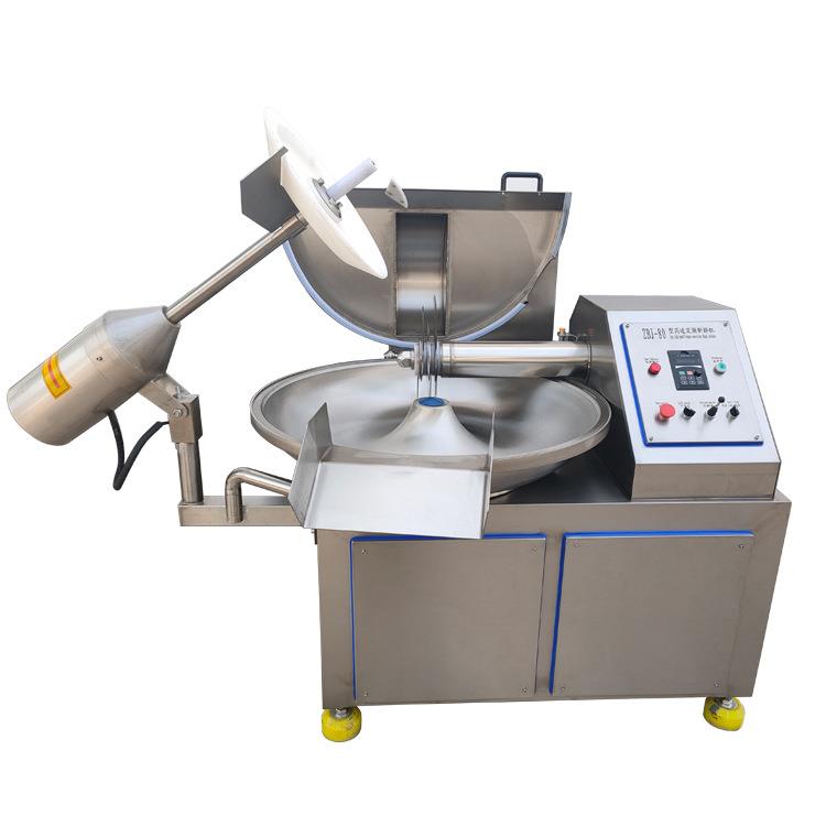 Meatball meat 80 chopping machine vegetable pepper tofu onion ginger garlic chopping machine automatic high speed frequency conversion 40 chopping machine