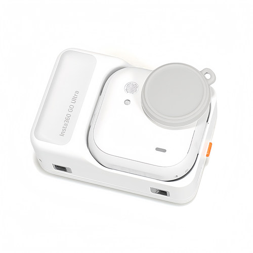 适用于影石Insta360 go ultra镜头盖硅胶软保护盖运动相机配件镜头防摔配件镜头盖防刮花配件Insta360防尘罩 - 图1