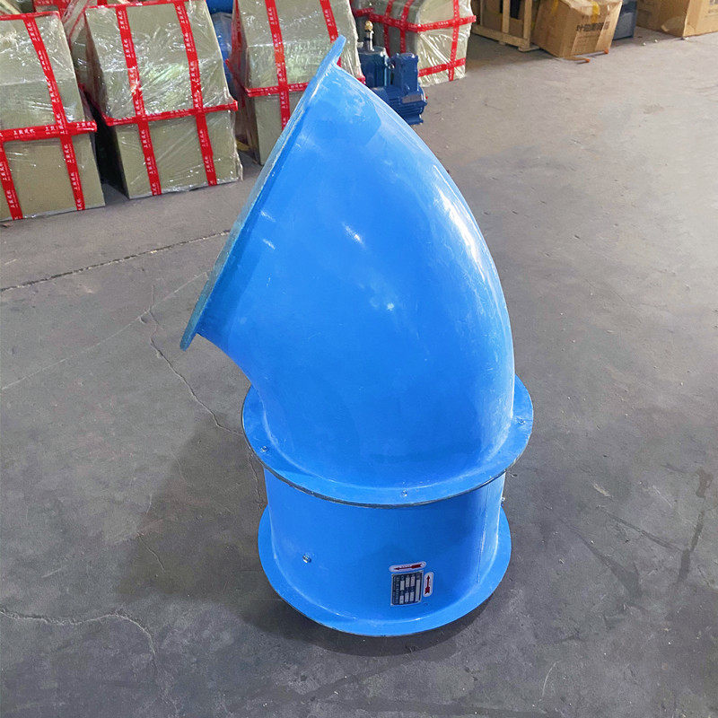 低噪声轴流风机FT35-11-3.55# 2900r/min  0.55kw配90°出风弯管,淘宝优惠券,粉丝福利购,淘宝优惠卷