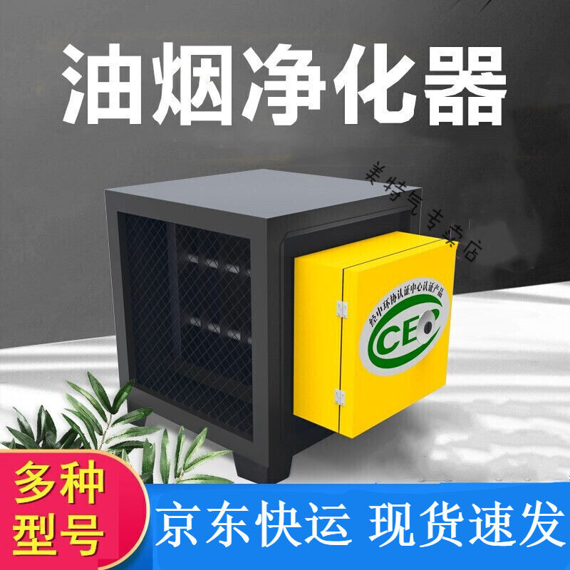 油烟净化器小型4000风量过环保商用餐饮饭店油烟净化机.厨房烧烤