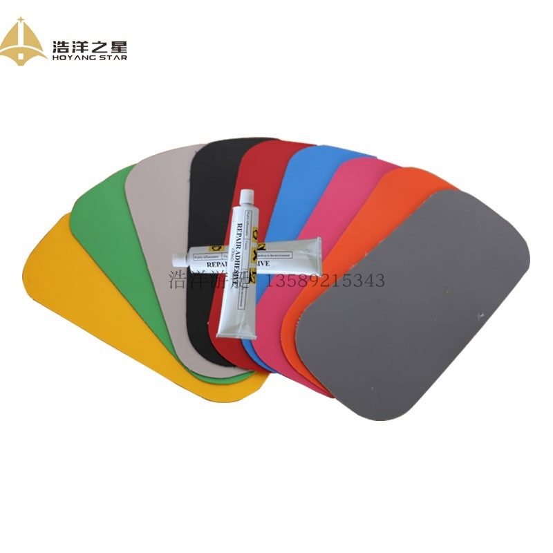 PVC橡皮艇专用胶水 充气船 钓鱼船 皮划艇修补包 橡皮艇维修片