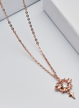 轻奢小众夏日爆款项链原创设计