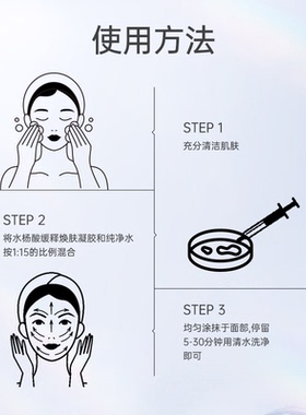PSM水杨酸缓释焕肤套盒 祛痘控油舒缓去角质收毛孔