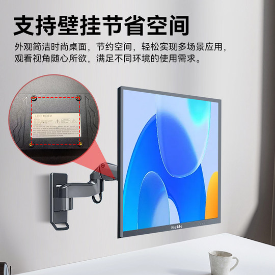 内置电源台式电脑显示器bnc监控av高清15 17 19英寸正方形屏幕dvi