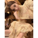 Chicbyrr/Zimmer*mann 26ss ລຸ້ນສູງສອງສີ lace stand-up collar French top