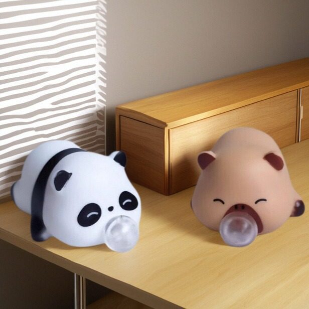 卡皮巴拉捏捏乐吹吐泡泡解压神器摆件治愈情绪稳定玩具儿童节礼品,淘宝优惠券,粉丝福利购,淘宝优惠卷