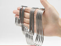 S Type Hook Small Stainless Steel Kitchen Toilet Upper Bed Iron Hook Hook S Shaped Hook S Hook S Hook Clothing Dorm Bed Side