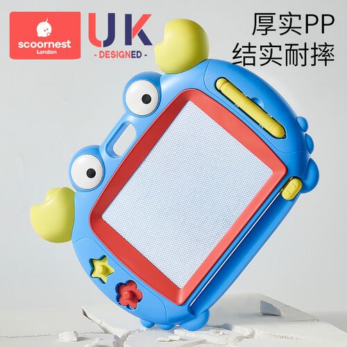 儿童画画板家用磁性写字板超大涂鸦板彩色可擦宝宝小孩婴幼儿玩具 - 图2