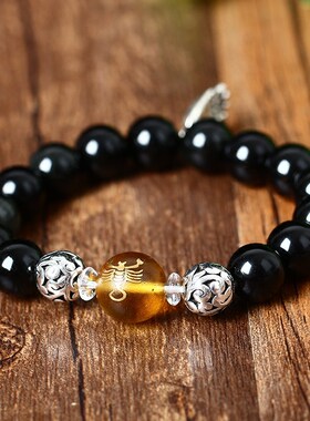 十二星座男女g水晶饰品星元宿星耀手链日韩版简约学生情侣生日礼