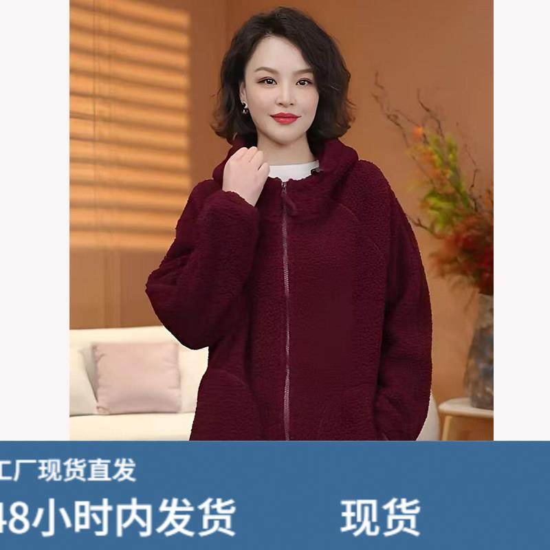 今年流行爆款休闲加绒加厚保暖连帽外套开衫女奥粒绒显瘦百搭卫衣,淘宝优惠券,粉丝福利购,淘宝优惠卷