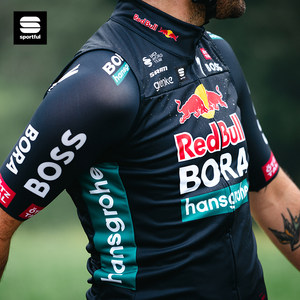 【限量】Sportful速破锋闪电红牛博拉男士骑行服防风保暖马甲背心