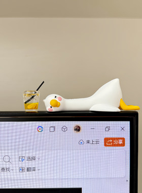 工位可爱小鸭子摆件办公室