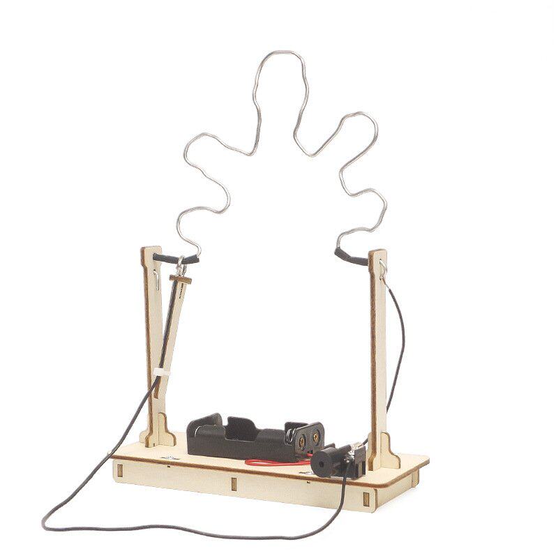 穿越火线玩具穿越火线铁丝通关科技小制作学生手工小发明模型玩具diy科学实验