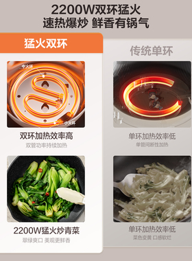 苏泊尔电炒锅家用电火锅电热锅