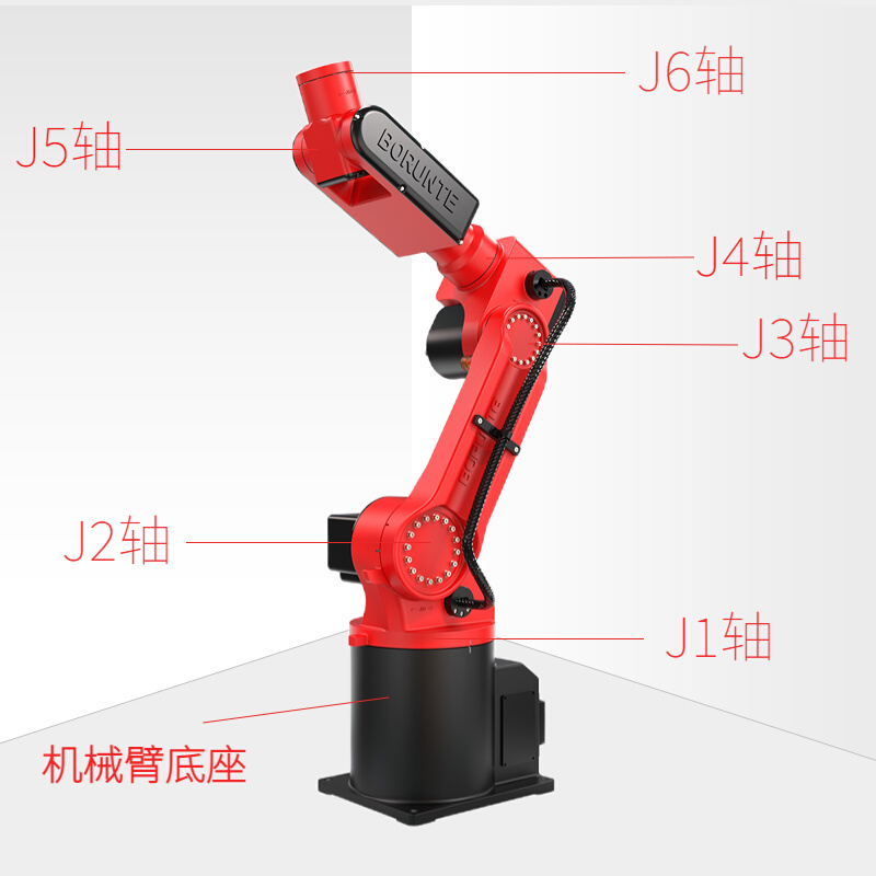 六轴机械臂负载5KG10KG20KG50KG上下料焊接码垛冲压喷涂工业机器 - 图0