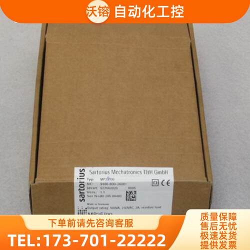 *销售*全新sartorius赛多利斯检测转换器 MP25/00 现【议价】 - 图0