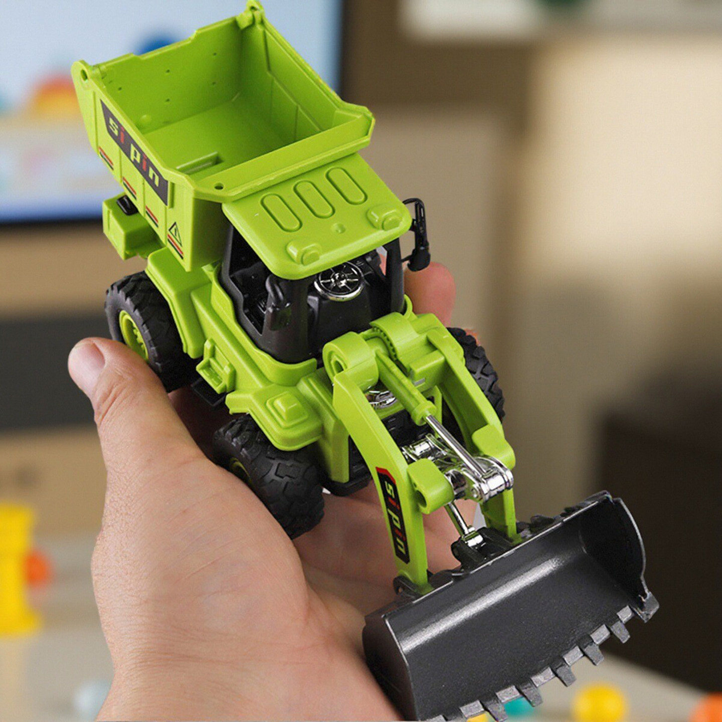 挖掘机翻斗运输车3岁+儿童惯性宝宝耐摔合金挖头17cm工程车推土机,淘宝优惠券,粉丝福利购,淘宝优惠卷