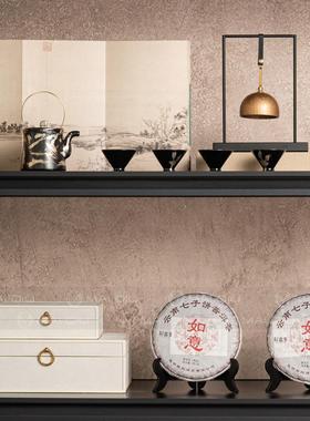 宋代美学新中式国风开放格陈列摆放艺术品家居装饰品茶室书房摆件