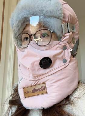 冬天骑行防寒帽子户外电动