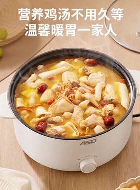 爱仕达电火锅锅专用锅电锅