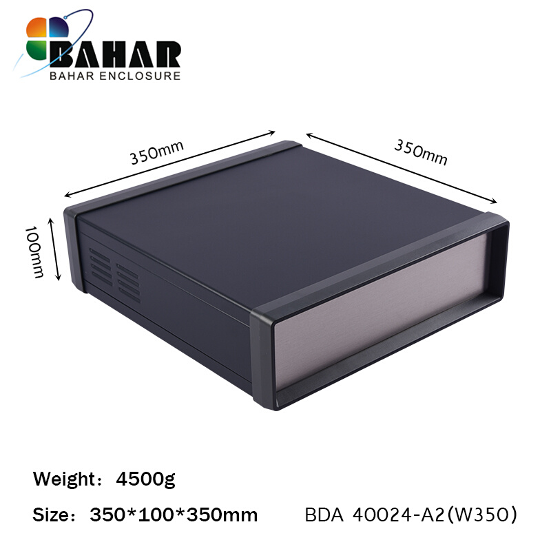 巴哈尔壳体铁机箱DIY设备变频器金属仪表外壳BDA40024(W300/350) - 图2