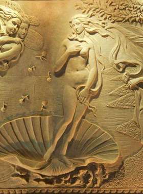 石膏定制客厅古代人物雕塑定做建筑花草浮雕酒店订壁画雕像摆件