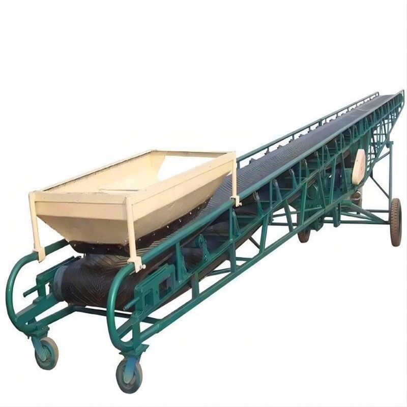 皮带输送机 防滑裙带输送带 物流装车卸货升降传送带,淘宝优惠券,粉丝福利购,淘宝优惠卷