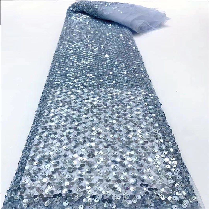 爆款加密亮片绣珠管绣蕾丝网纱布料婚纱礼服舞台服面料,淘宝优惠券,粉丝福利购,淘宝优惠卷