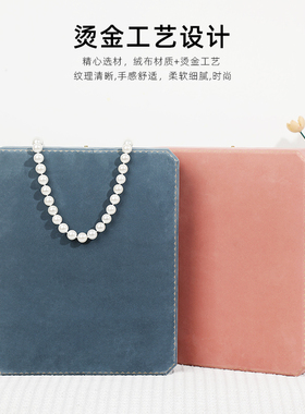 金蚂蚁花边意式首饰盒时尚吊坠手链手镯套链戒指盒绒布礼物收纳盒