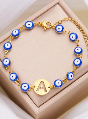 土耳其蓝眼睛手链女恶魔之眼