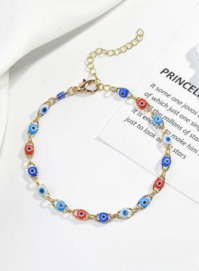 复古恶魔之眼Evileye链条