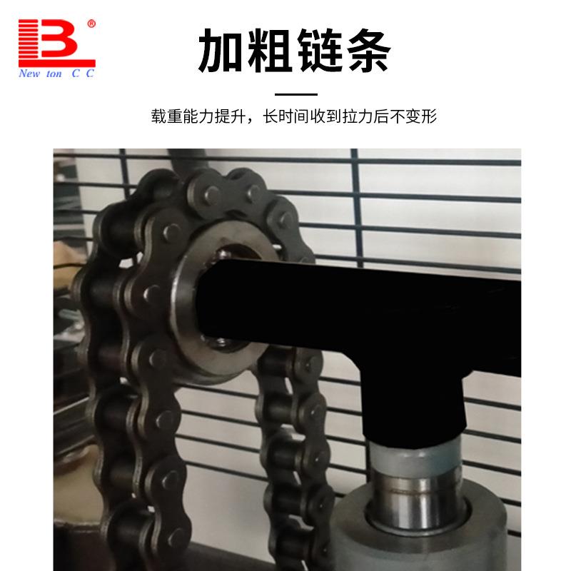 半电动叉车1吨1.5吨小型充电升高叉车推高车堆垛机半自动堆高车 - 图2