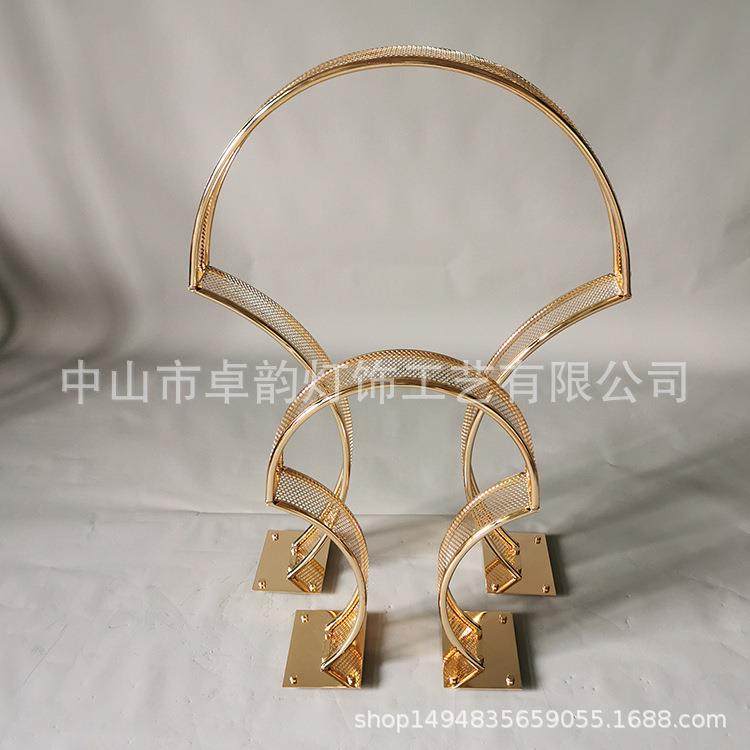 爆款严选网格拱月金属花架婚礼堂主桌花器T台路引签到处背景插花,淘宝优惠券,粉丝福利购,淘宝优惠卷