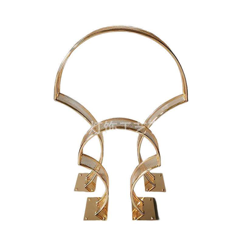 爆款严选网格拱月金属花架婚礼堂主桌花器T台路引签到处背景插花,淘宝优惠券,粉丝福利购,淘宝优惠卷