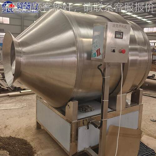 不锈钢酱菜泡菜品拌料KQF机食筒拌菜调味品混机合搅拌滚机自动出 - 图1