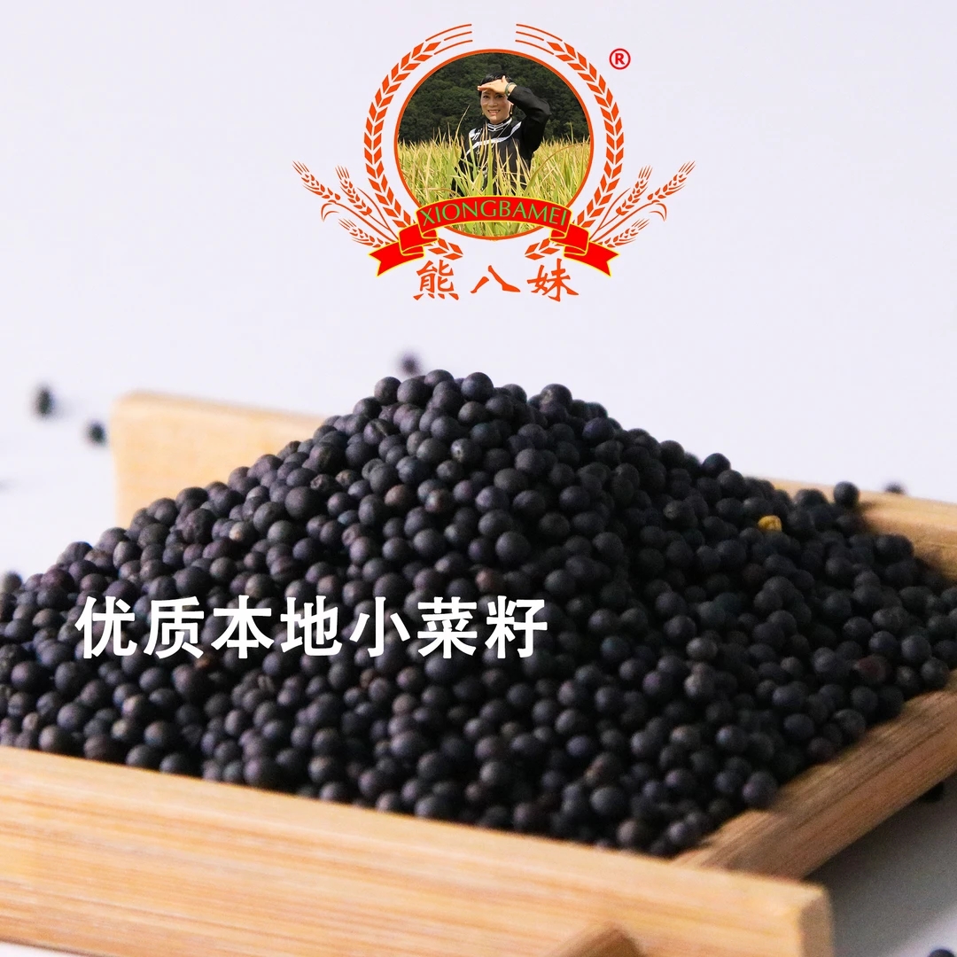 熊八妹农家小榨菜籽油物理压榨9.2斤自榨油官方旗舰店农家自榨油
