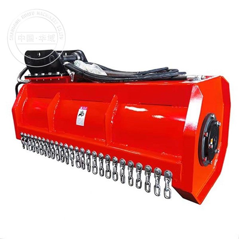 挖掘机打a草机液压割草机树木粉碎拓灌机挖机改装除草绿化带碎草,淘宝优惠券,粉丝福利购,淘宝优惠卷