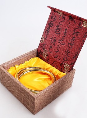 铜把件 手镯 老年人 健身 文玩 手环 打发时间用品