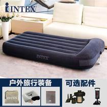 INTEX inflatable bed for home air cushion bed linen tent camping inflatable bed double outdoor hit and bed for lunch break