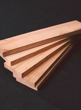 桃木实木壁挂搁板置物架40cm