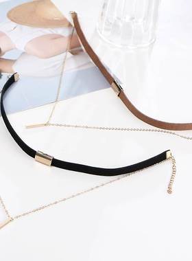 2021 Women fashion choker Necklace elegant Clavicle Chain