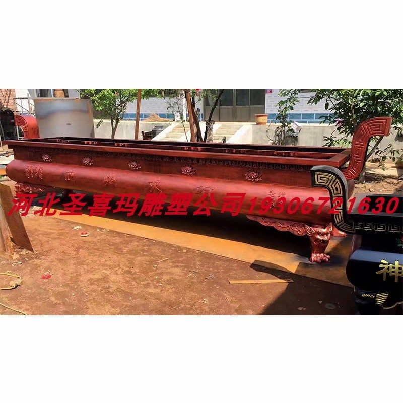 专业定制大型纯铜香炉长方形平口圆口鼎炉功德P塔炉烧纸炉铜雕定,淘宝优惠券,粉丝福利购,淘宝优惠卷
