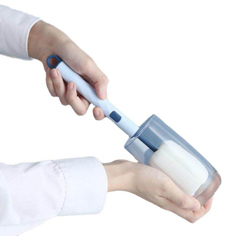 爆款家用长柄杯刷无死角纳米海绵清洁刷宝宝婴儿奶瓶水壶水杯刷子,淘宝优惠券,粉丝福利购,淘宝优惠卷