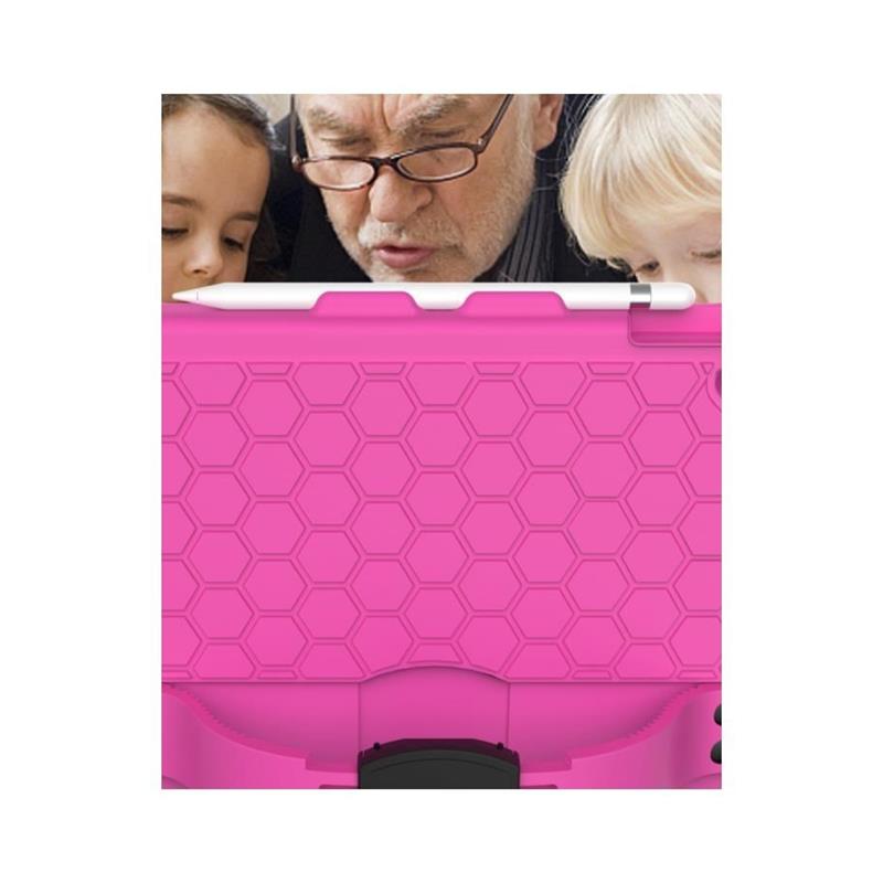 For iPad 9.7 2018 2017 Case Honeycomb Stand Handle Child Kid - 图3