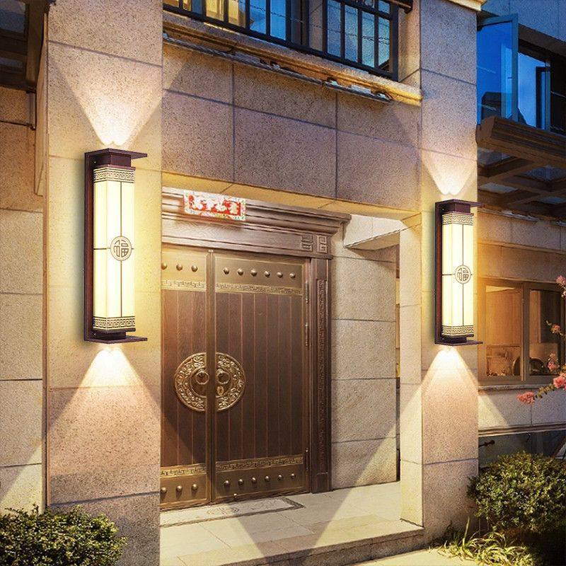 太阳能户外防水壁灯别墅庭院阳台大门口两侧柱子壁灯洗墙灯免接线,淘宝优惠券,粉丝福利购,淘宝优惠卷