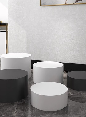 底座增高展示台圆形长方形直播间橱窗家居客厅装饰品暴力熊摆件