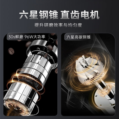 【热销推荐】KIHAL/起好MD03磨豆机手冲意式家用电动咖啡机研磨器 - 图2
