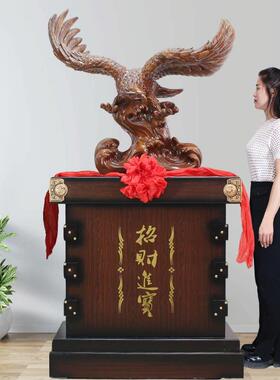 招财大展宏图老鹰摆件办