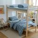 Bedding sheets and quilt covers for beds for school students dormitories, cotton pillowcases, wash cotton A three-piece set season