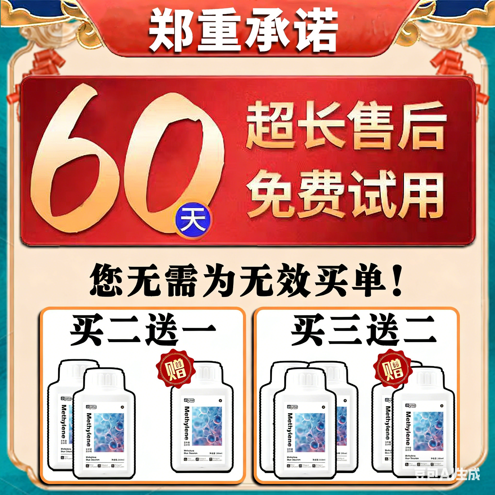 兰寿专用液金鱼失鳔矫正器趴缸鱼病炸鳞身上白点白毛杀菌亚甲基蓝,淘宝优惠券,粉丝福利购,淘宝优惠卷